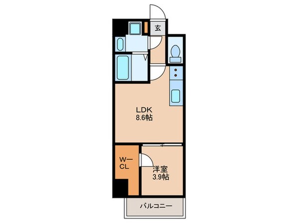 BMG　RESIDENCEの物件間取画像